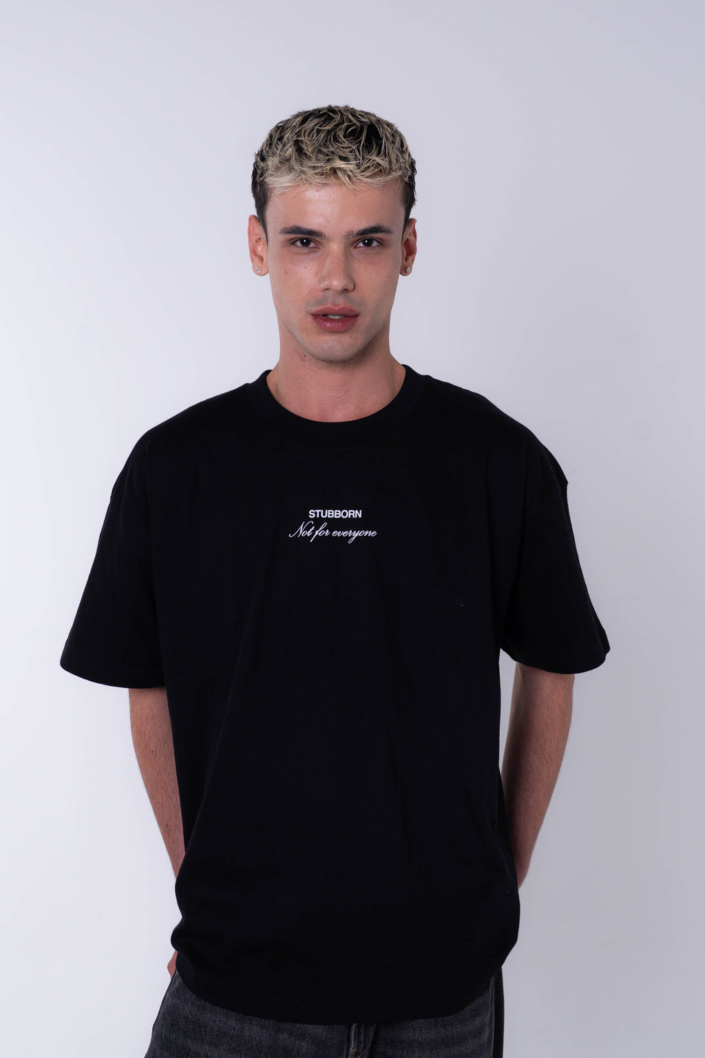 Camiseta Angels Negra - Blanca