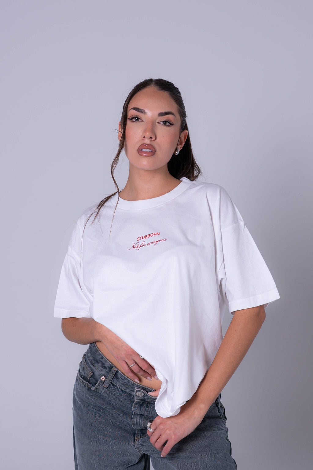 Camiseta Angels Blanca - Roja