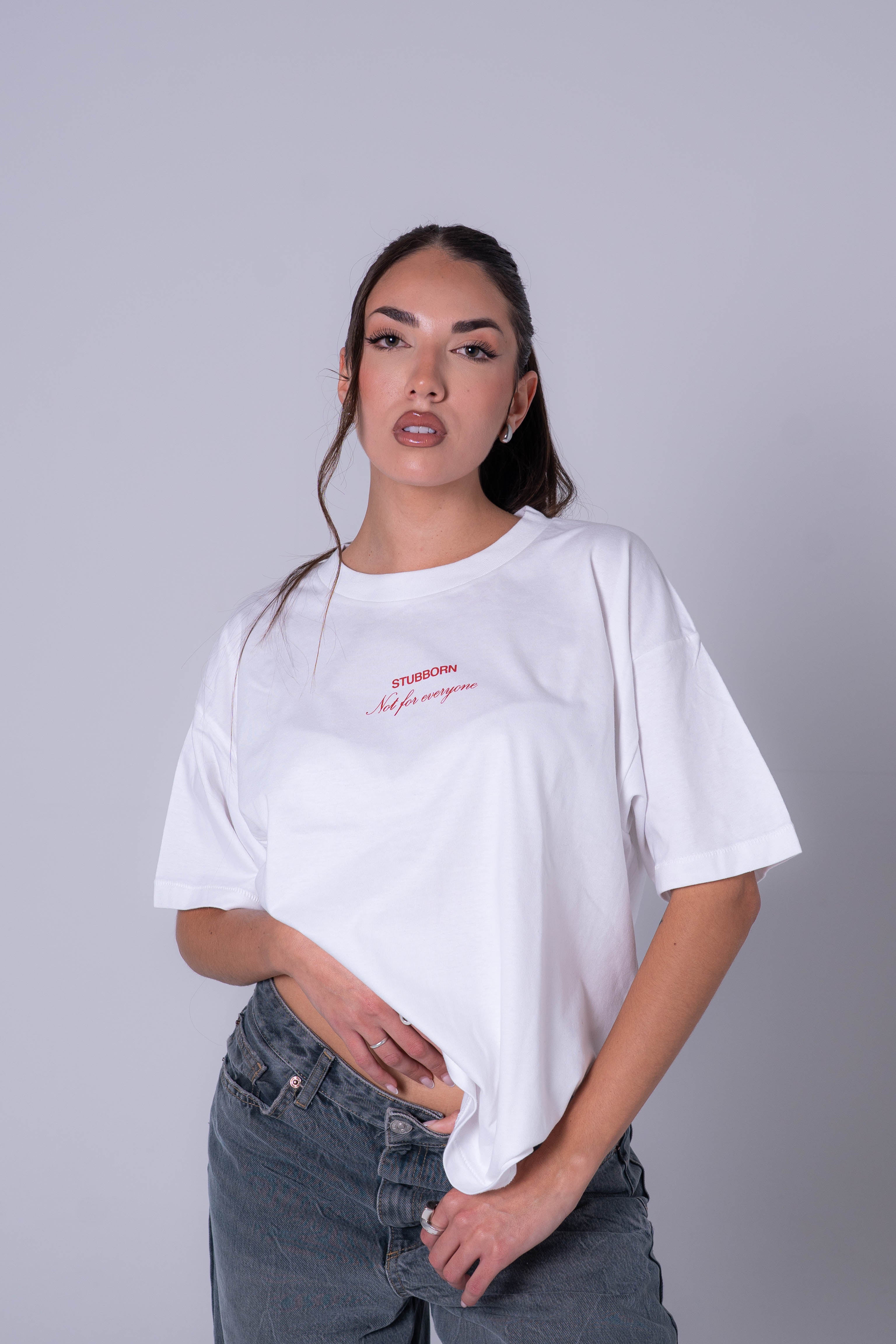 Camiseta Angels Blanca - Roja