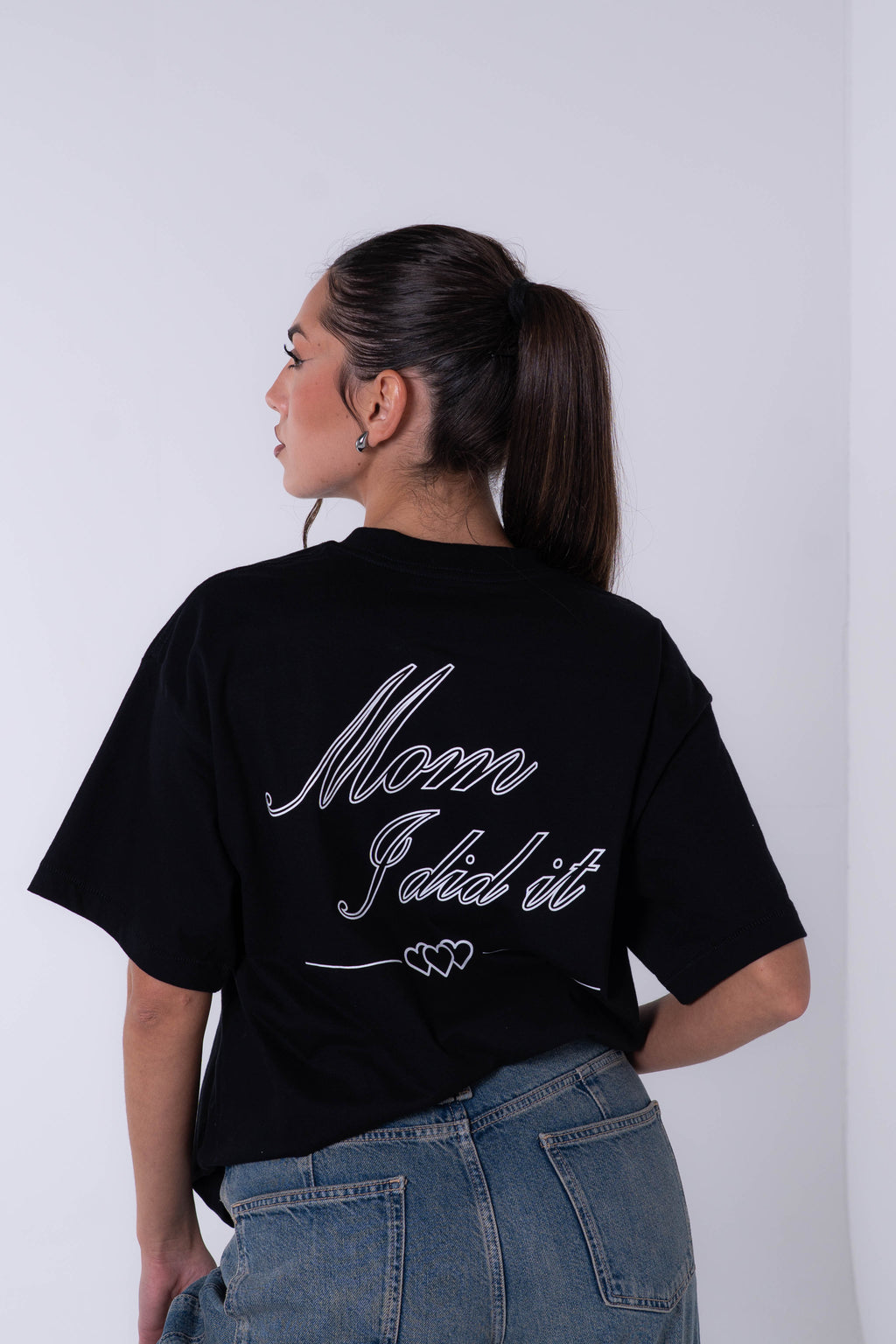 Camiseta MOM Negra