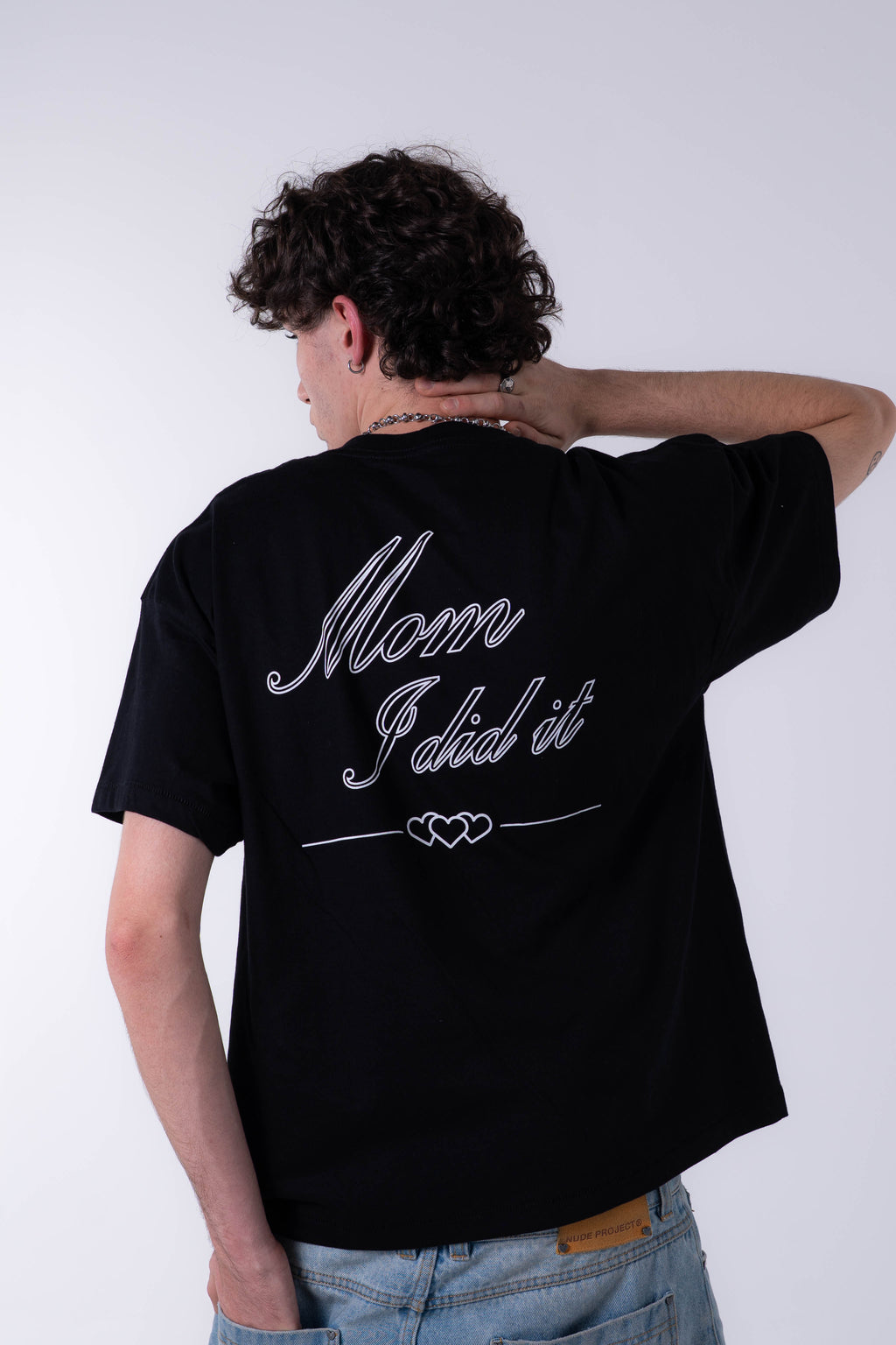 Camiseta MOM Negra
