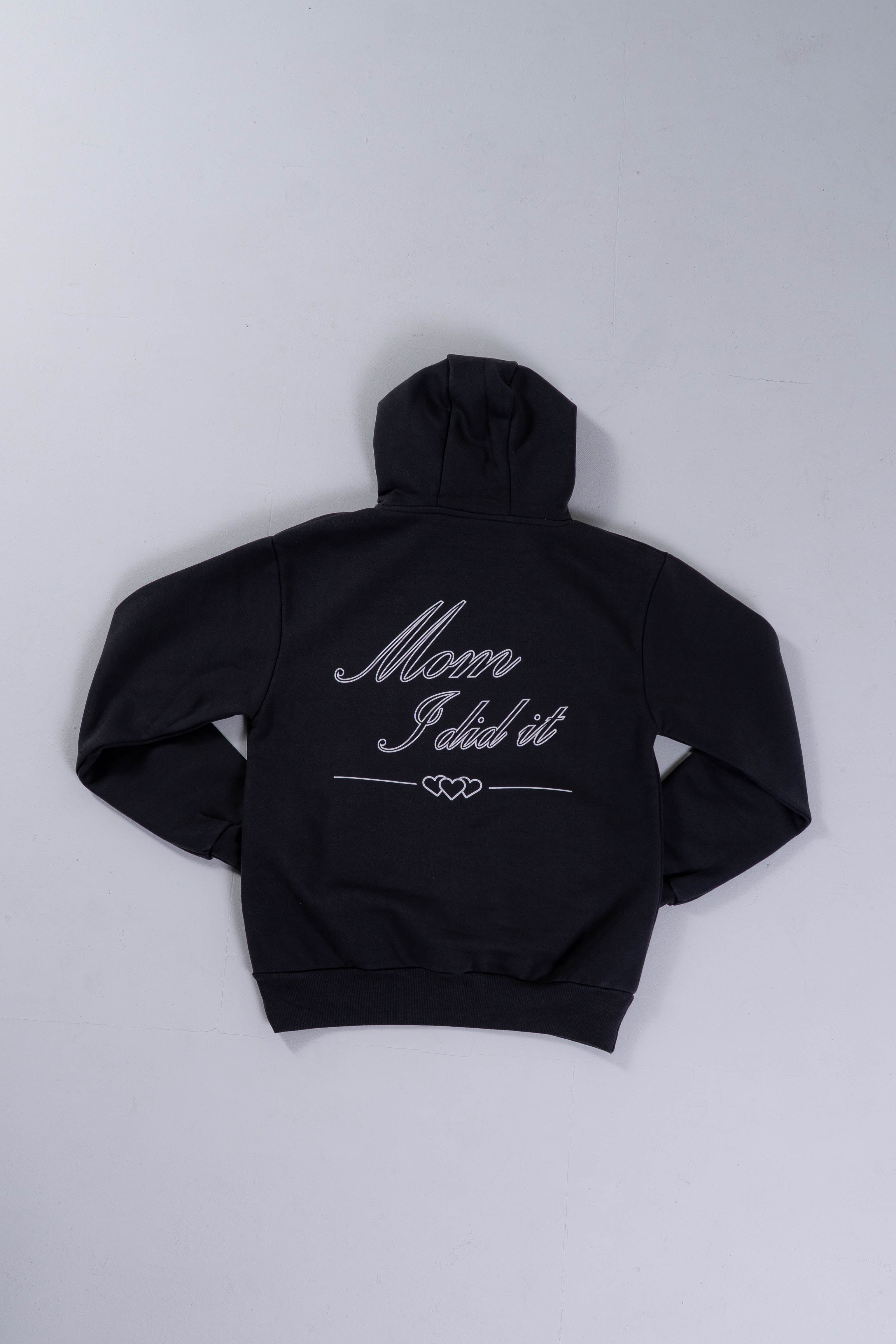 Sudadera Con Capucha Gris Antracita