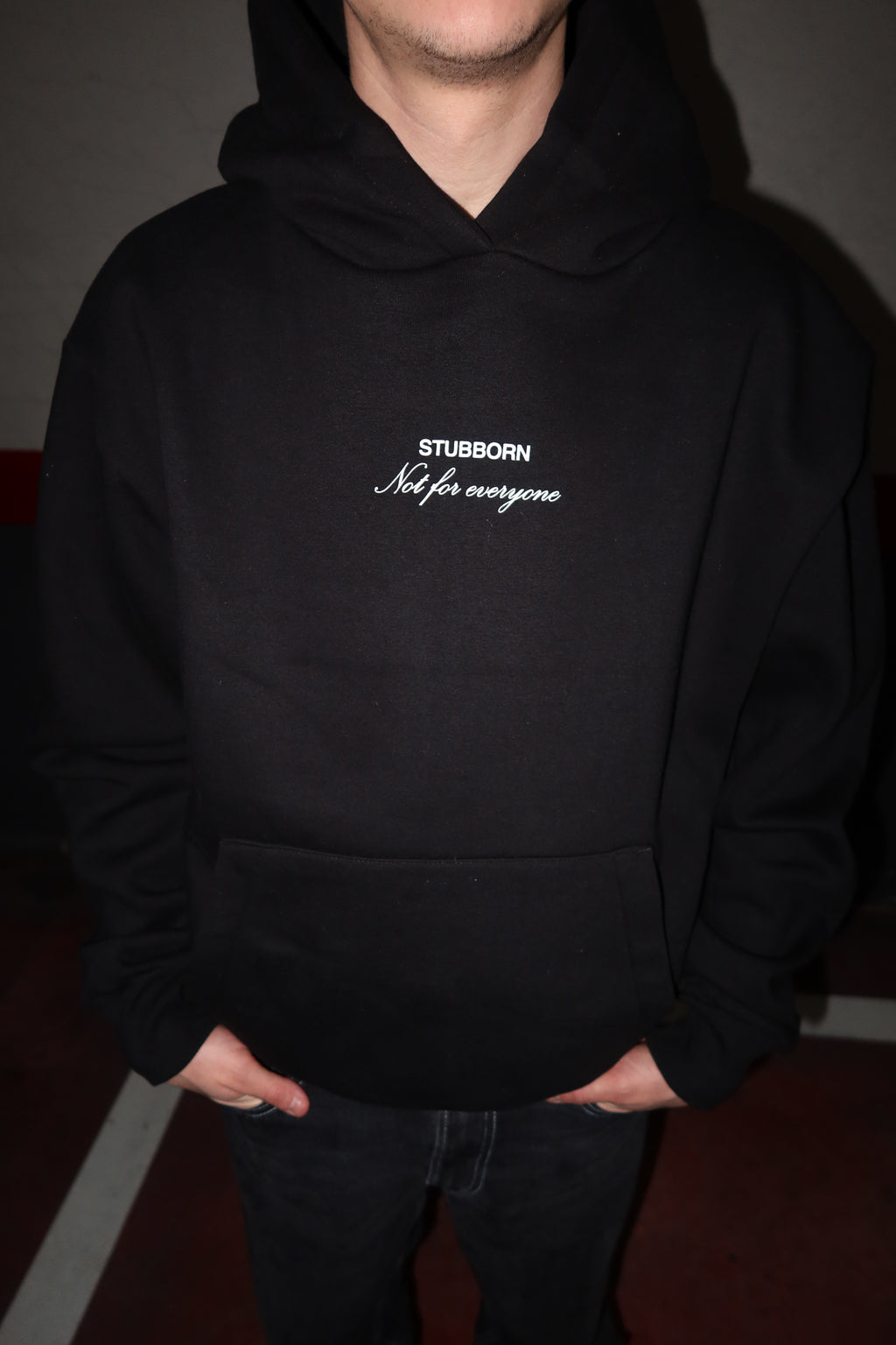 Sudadera Con Capucha Negra