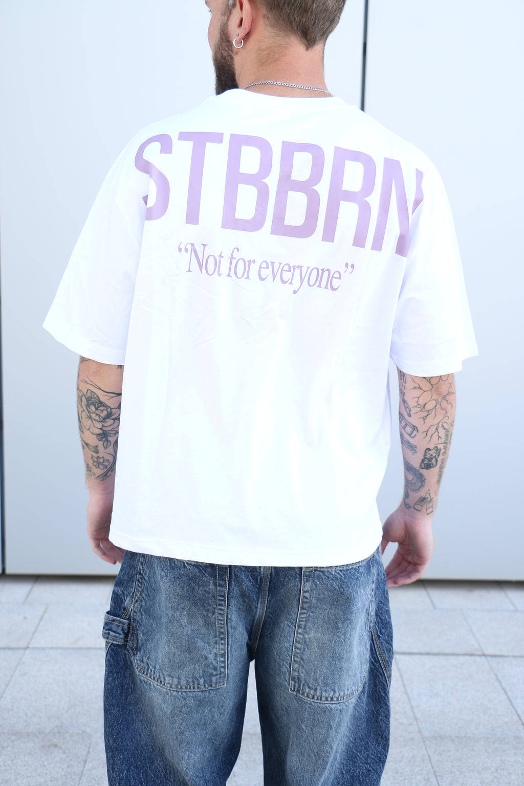 Camiseta NFE Blanca - Rosa