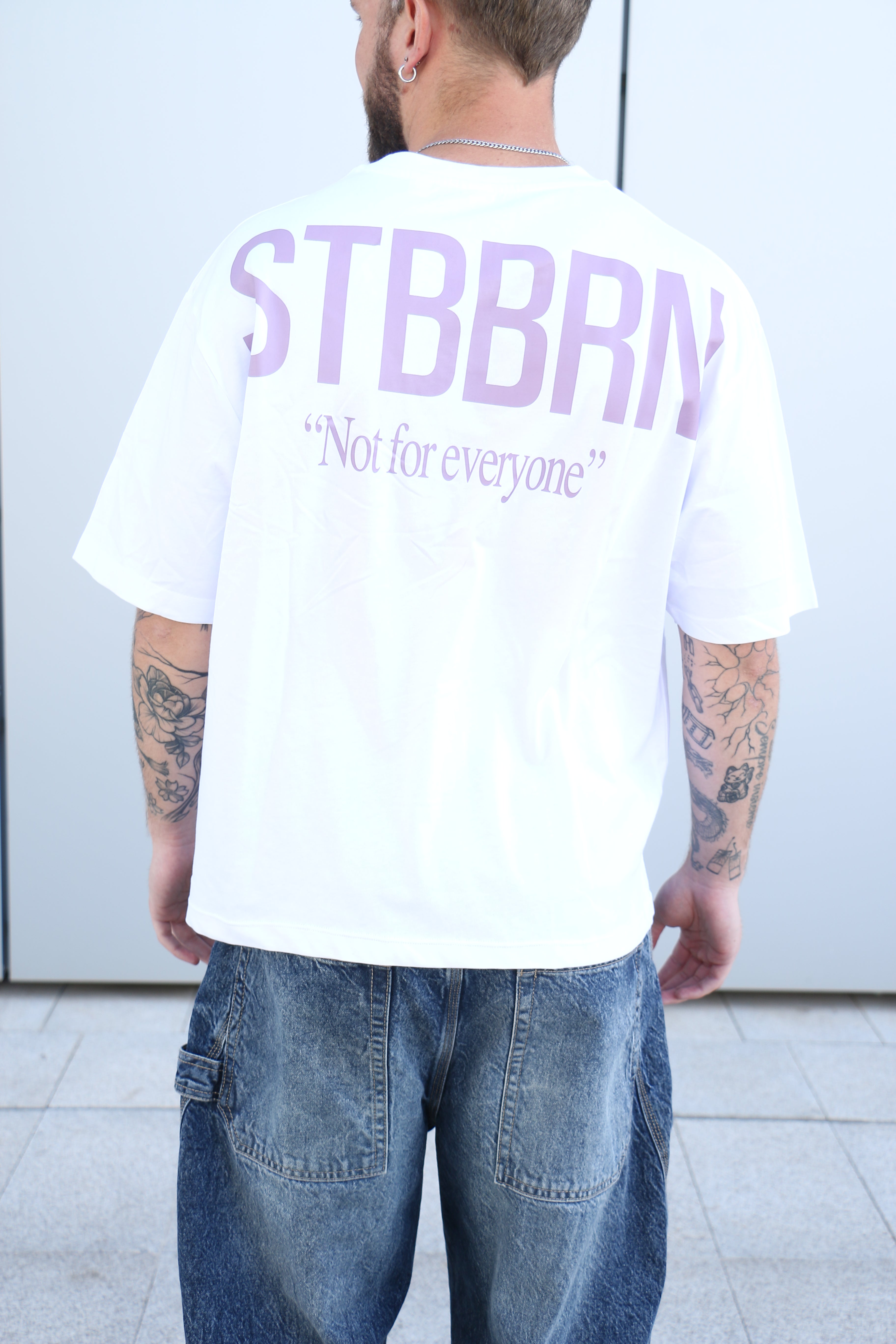 Camiseta NFE Blanca - Rosa