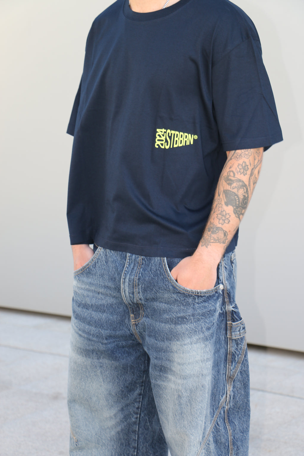 Camiseta NFE Marino - Amarillo