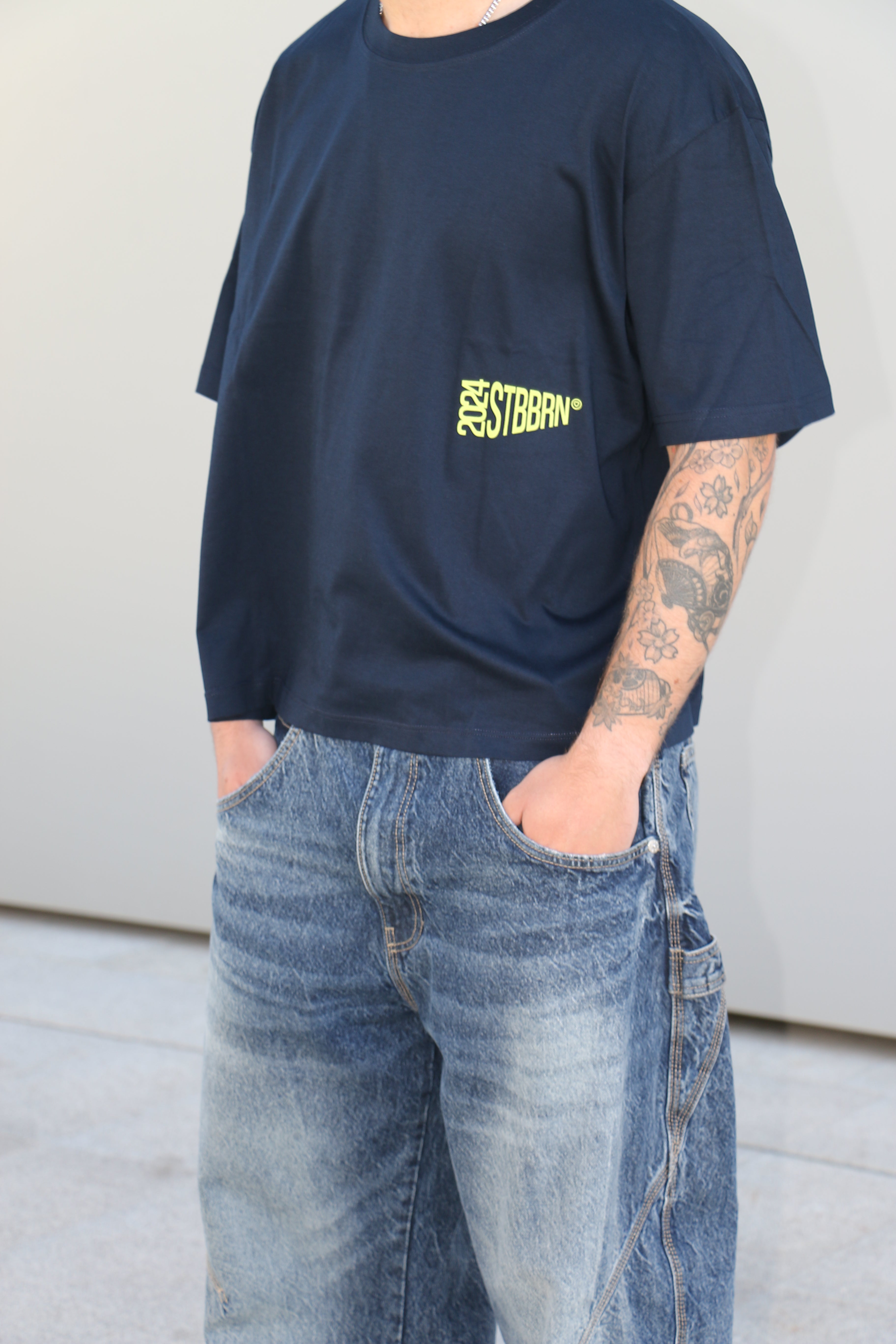 Camiseta NFE Marino - Amarillo