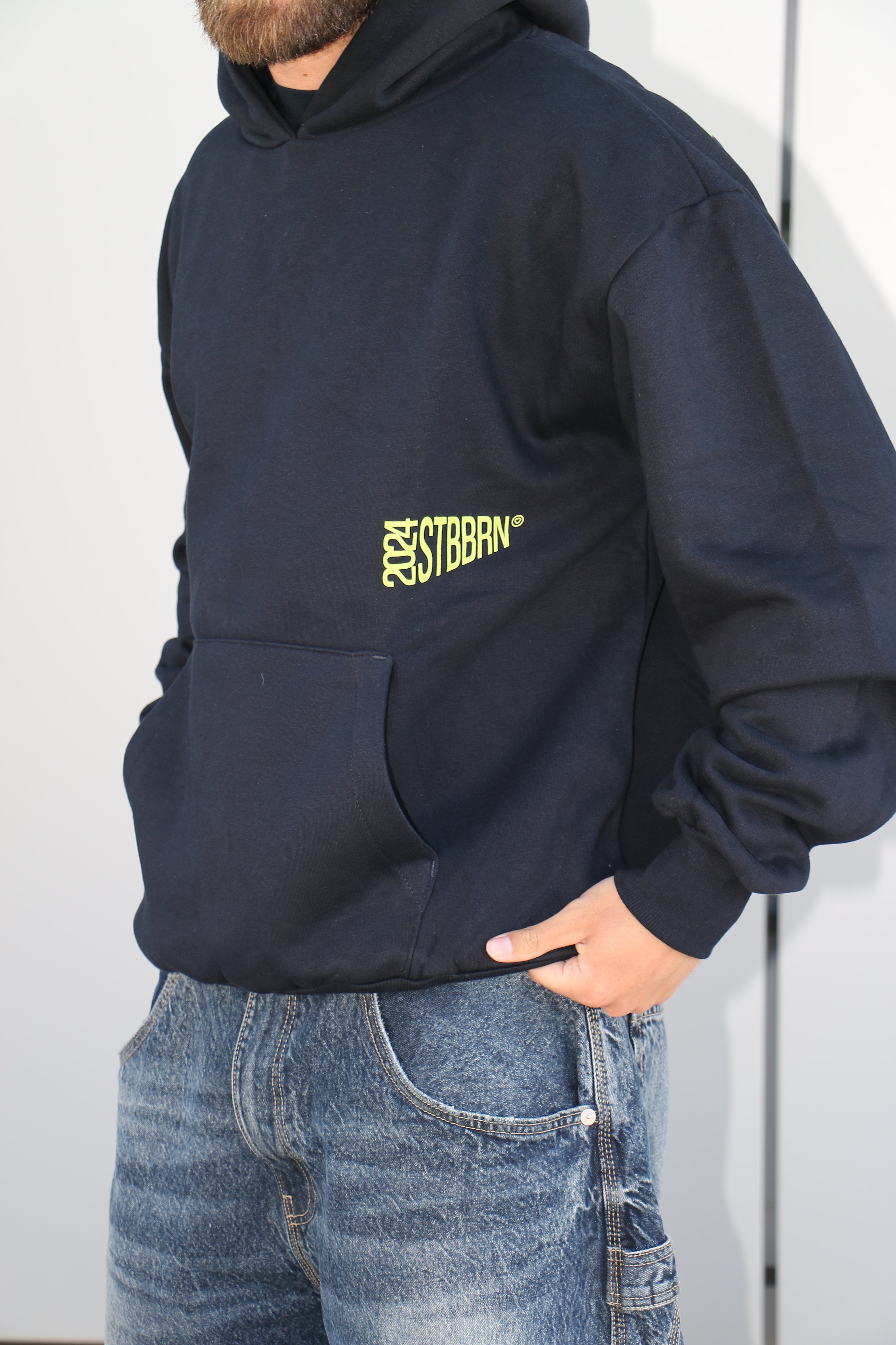 Sudadera Con Capucha Marino